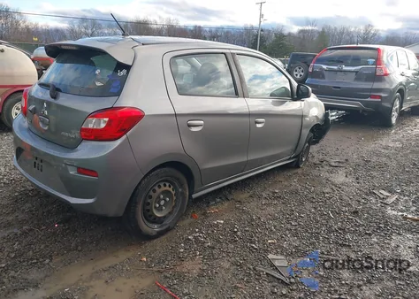 2018 Mitsubishi Mirage Es from USA, damaged, VIN ML32A3HJ7JH008901